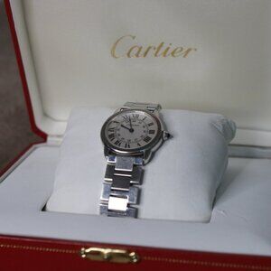 Cartier Ronde Watch – 29 mm Full Set, Recently Serviced